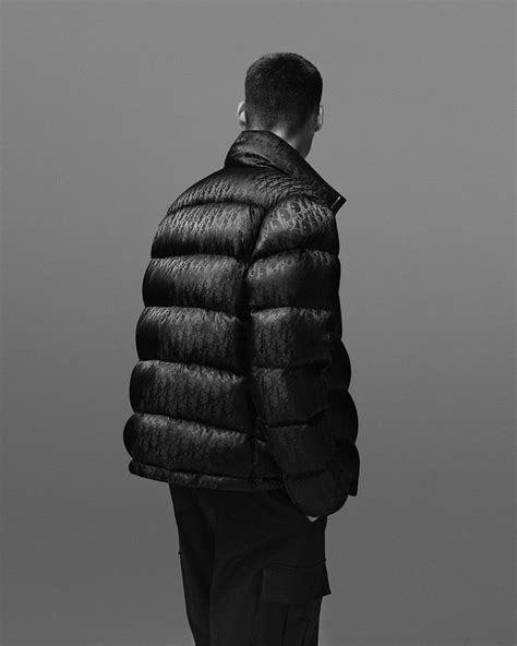 puffer dior|christian dior puffer jacket black.